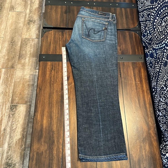 Citizen Of Humanit low waist cropped / capri jeans . Kelly #063 . Size 28 - Picture 9 of 12